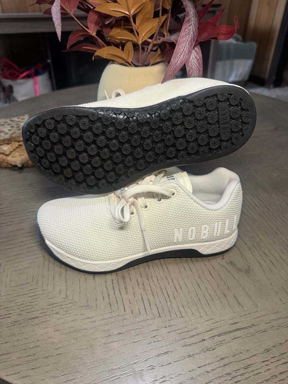 Nobull Trainer Size 7 Cream Training Shoes